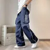 Pantaloni da uomo rimovibili da uomo estivi cargo pantaloncini sciolti skateboarding maschile costumi da bagno dritti streetwear pantaloni hip-hop