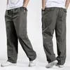 Pantaloni da uomo Uomo Harem Tattico 2024 Pantaloni cargo in cotone larghi Plus Size Pantaloni comodi S Jogging Casual 6XL