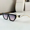 Lunettes de soleil de luxe hommes et femmes oeil de chat Lunettes de soleil d'extérieur Lunettes de résine de haute qualité Lunettes volantes option multicolore SPR 19Y