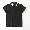 Mens Polo Shirt Designer Fred Shirt Business Polo Luxury broderad logotyp Mens Tees Kort ärmstorlek S/M/L/XL/XXL