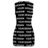 Robes décontractées Design personnalisé Mini robe sans manches sur mesure votre image sexy femmes streetwear graphique moulante grande taille 5XL