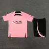 23/24 Psges Soccer Jerseys Tracksuit 2023 2024 Paris Sportwear Men Kids Training Suit Short Sleeved Suit Football Kit Uniform Chandal Sweatshirt Sweater Set