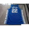 Custom Basketball Jersey Men Youth women Vintage Alex English 22 Dreher High School Blue Devils Size S-5XL custom any name or number