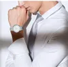 Mens Watches Limited Edition Steel Band Glow-in-the-Dark Hand Quartz Watch 방수 39mm Watch