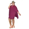 Survêtements de grande taille pour femmes XL5XL Été 2023 Vêtements pour femmes Ensembles de deux pièces Tenues à manches courtes Costumes assortis en vrac Drop 230905