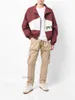 Rhude Mans Tracksuit Streetwear Sports Leisure Unisex Tracksuits Men Windbreak Jackets Sportwear Suits Man Coat Pants Woman Coats Jogger Sweatpants ZDC0