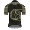 Chemises de cyclisme Hauts Maillot de cyclisme à manches courtes Vêtements de vélo de qualité Chemises de cyclisme pour hommes VTT Vélo Slim Top Vêtements d'équitation Séchage rapide 230906