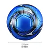 Balls PU Leather Machinestitched Football Ball Adults Match Soccer Balls Waterproof Size 5 Practicing Sports Accessories 230906