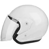 Casques de moto coupe-vent 3/4 visage ouvert demi-casque Capacete hors route Autocycle Racing équitation sécurité Crash anti-buée casque