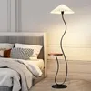 Lâmpadas de assoalho corredor arte lâmpada de pé moderna estética europeia elegante nórdico minimalista acrílico simples lampada ornamento