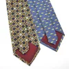 Mens lyxiga slipsar Silket Set Ties Paisley Print mönstrad slips för män och kvinnor, 9 cm bred handtryckt, personlig, brittisk butik