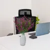 Dekorative Blumen, 12 Stück, Simulation Setaria, Lavendelstrauß, Hochzeitsblume, Gras, Wohnzimmer, Zuhause, Büro, Gänseblümchen, künstlich