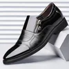 Kleding Schoenen Lente Oxford Business Mannen Leer Zacht Toevallig Ademend Heren Loafers Flats Zip Slipon Rijden Schoen 230905