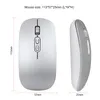 Mouse M103 2 4G BT5 1 Mouse Dual Mode Nirkabel Kantor Ergonomis 3 Gear DPI Compatibile con la batteria al litio 500MAh 230905