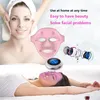 Ansiktsvårdsenheter Electric EMS Vibration Beauty Massager Spa Face Mask Chin Cheek Lyft Up Slimming Machine Anti-Wrinkle Magnet Massage 230905