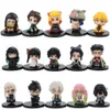 Action Toy Figures 5PcsSet Q Version Demon Slayer Assis Ghost Doll 4-5cm Tanjiro Nidouzi Inosuke Zenizu Figure Action Figure Film Modèle Jouets Do 230905