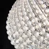 Avizeler Işıkları Led Lamba Modern Clear Crystal Denizanası Şeklinde Dekoratif Aydınlatma Oturma Odası Adası