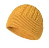 قبعة قبعة/ساكل Caps 54-58cm الرجال للنساء الفتيات حماية الأذن الدافئة السميكة قبعة قبعة رجال وقبعة متماسكة على غرار دافئ الشتاء knitt otao3