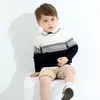 Printemps nouveau bébé pull à col roulé enfants vêtements hauts 1 à 7 ans garçons filles tricoté pull enfant en bas âge pull enfants pull