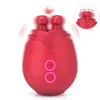 Originele tong likken clitoral rose vibrator 10 wiebelende clitoris tepel massage Massager vrouwelijke stimulatie volwassen seksspeeltjes voor vrouwen