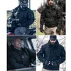 Jaquetas masculinas Tactical Wear-Oposição Jaqueta Homens Agente Especial À Prova de Vento À Prova D 'Água Multi-bolso Carga Casaco de Combate Ao Ar Livre