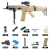 Jin Ming Scar V2 Nylon Water Toy Gun Electric Gel Blaster Gun Toy For Boys Watergun Pistolas de Bolitas Gel Mosfet Upgrade