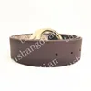 cinture firmate da uomo e da donna larghezza 4,0 cm fibbia liscia alta qualità uomo donna marca cinture di lusso designer cintura simon cintura da donna cintura in vita con scatola