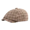 Bérets 2023 Coton chapeaux octogonaux hommes et femmes chaudes fashion rétro béret peintre chapeau printemps automne décontracté sboy