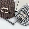 Fashion Eimer Hüte Strohhut Sunhats Kappen breite Krempe Designer Eimer Hats Casquette für Männer Frau atmungsaktives Sommerresort Sonnenschutz Eis Seiden Hanf Welle Hut