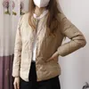 Women's Jackets Simple Design Women Winter Jacket High Qaulity White Duck Down Filling Coat