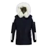 2023 New plus Size Medium and Large White Wool Cotton-Padded Coat Stand Alone TikTok Long Cotton Coat Coat