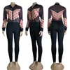 Designer Women's Fall Women Long Sleeve Pants Set Famous Printed Letter Casual Designer Two Pieces Sets Tracksuits Sportswear