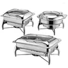 Geschirr-Sets China Luxurychef Chafer Heater Hydraulischer runder Chafing Dish Gold Warmers Buffet-Servieren