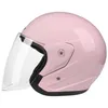 Casques de moto coupe-vent 3/4 visage ouvert demi-casque Capacete hors route Autocycle Racing équitation sécurité Crash anti-buée casque