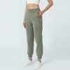 Yoga kıyafeti LU912 Kadınlar Jogging Ladies Sweetpants Scubaa Poater Pants Fitness Sonbahar ve Kış 6 Colorshz8AHZ8A