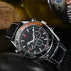 Top VK Chronograph Quartz Watch for Mens ze stali nierdzewnej ze zegarek zegarowy Pasek Mężczyzny Monako Sport zegarki Orologio di Lusso259i