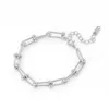 Handmade U Shape Chain Necklace Bracelet Stainless Steel Jewelry