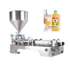 Macchina riempitrice per pasta a doppia testa Multifunzionale yogurt gelato Pasta ketchup liquida Confezionatrice a duplice uso 1000-5000ml