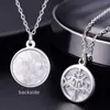 ペンダントネックレスProsteel 925 Sterling Silver Tree of Life Shell Necklace Women Jewelry Valentine Gift