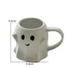 Tassen Halloween Geist Wasser Tasse Geist Elf Keramik Tasse Cartoon Becher Frühstück Milch Keramik Becher Haushalt Trinken Set Halloween Geschenke 230905