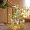 Other Event Party Supplies Glass Halloween Pumpkin Lamp Light Decoration Lantern LED Pumpkin Battery Operated for Halloween Party Gift Light Up Home Decor 230905