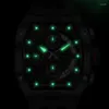 Relojes de pulsera Relojes de pulsera para Tonneau Cronógrafo para hombres 2023 Fecha luminosa superior Hombres Reloj masculino de cuarzo Dropship