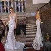 Vestidos de noiva de sereia de renda completa Berta