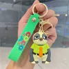 6 Stil Sevimli Anime Keychain Charm Anahtar Yüzük Güzel Yavru Yavru Bebek Chihiro Çift Öğrenciler Kişiselleştirilmiş Yaratıcı Sevgililer Günü Hediye DHL