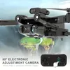Дроны Le-idea IDEA12 с камерой для взрослых, складной FPV RC-дрон-квадрокоптер с активным обходом препятствий на 360°, двумя камерами, 2 батареями, игрушками-вертолетами для мальчиков