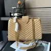 Projektant -euede Tote Bag Matowa skórzana torebka torebki torebki na ramię mody liter Watel Duża pojemność Pockets Torebki