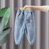 Jeans Niños Pantalones para niños Primavera y otoño 2023 Baby Hole Ropa informal para niños 230905
