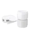 Bouteilles d'emballage en gros 20/30/50/100/150/200G Bouteille en plastique blanc Conteneur rechargeable avec couvercle Pots cosmétiques vides Stockage Conta OtSQM