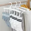 Cintres pliables cintre à linge support de séchage goutte à goutte avec clips pince et pour chaussettes soutiens-gorge lingerie