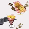 Papier kuchenny 100pcs GreaseProof Food Wing Wax Home Resturant Basket Basket Bbq Picnic Sandwich Bakeware